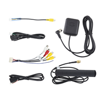 Aijia Rangka Mobil Antarmuka Stereo Video Panel Plastik Audio Dvd Fascia Steerio Monitor 9 Inci D-MAX ISUZU 2008-2011