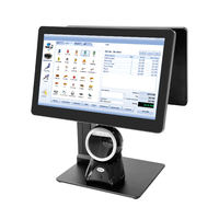 Sistema POS Taixun A1563L9 de 15.6 Pulgadas, 1920x1080, Aleación de Aluminio, Android/Windows, CPU Intel, Impresora y Escáner Integrados, para Restaurantes