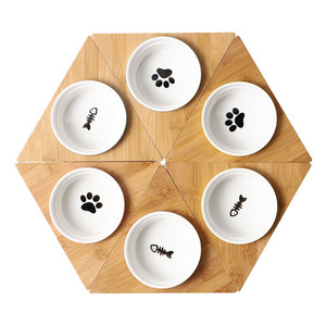 Customised Stainless Steel Pet <strong>Bowl</strong> Elevated and <strong>Rounded</strong> Design Eco-Friendly Cat and <strong>Dog</strong> Food <strong>Bowl</strong> - Product Image 1