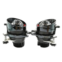 Nouvelles lentilles de phares antibrouillard doubles 3.0LED 55W 6000LM 5800-6500K 12V, compatibilité universelle pour 07- / Prado 09- Prius