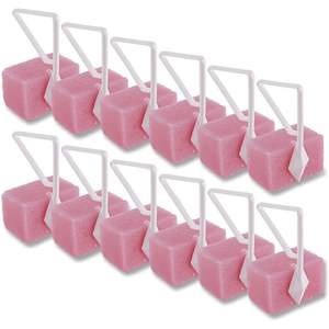 Bloc désodorisant pour cuvettes de toilettes et urinoirs Boardwalk B04BX Cerise Solide 4oz, 12 par boîte - Product Image 6