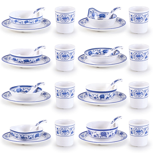Ensembles d'assiettes de luxe personnalisées, <span class=keywords><strong>vaisselle</strong></span>, service de <span class=keywords><strong>vaisselle</strong></span> en mélamine de Chine, <span class=keywords><strong>vaisselle</strong></span> pour restaurants, etc. - Product Image 2