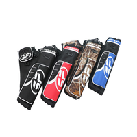 Tir à l'arc réglable noir bleu SF carquois 3 Tubes ceinture petites poches hanche carquois