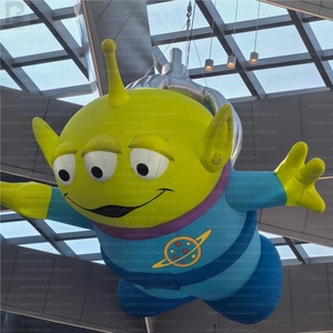 ของเล่นเป่าลมยักษ์ ตัวเอเลี่ยนจากเรื่องทอย สตอรี่ ตัวเล็กสีเขียว เหมาะสำหรับใช้ในงานโปรโมทห้างสรรพสินค้า/งานแฟนคลับ/สวนสนุก/งานแสดงสินค้า/ห้างสรรพสินค้า - Product Image 2