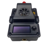 ELRS 750MHz TX 2W FPV Racing Drone Pengendali Penerbangan Jarak Jauh Remote Control dengan Frame untuk Parrot/Yuneec/Skydio//Holy Stone