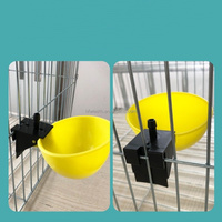 Automatique Volaille Poulet Gobelets Poule Poule Oiseau Poussin Cage Suspendus Oiseau Abreuvoir Abreuvoirs