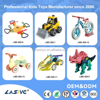 LASIVE TOYS STEM Blocs de construction éducatifs pour la petite enfance, Ornements, Drone de construction, Voiturette de golf à assembler soi-même, design Palm, éducatif