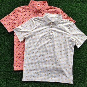 เสื้อโปโลสำหรับเด็ก2025เสื้อยืดกอล์ฟผ้านิ่มพิมพ์ลายแบบระเหิดโลโก้ได้ตามต้องการ - Product Image 4