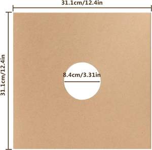 350gsm Papel Disco de vinilo Álbum Mangas Cartón Record Jacket Record <span class=keywords><strong>LP</strong></span> Jackets - Product Image 2
