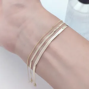 Женские браслеты из натурального золота
