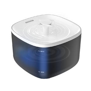 Fontaine à eau carrée noire pour chat, 0.7kg, filtre à circulation automatique, facile à nettoyer, détachable, pour chiens et chats - Product Image 2