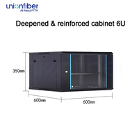 Armoire réseau personnalisée 19 pouces 6U 600x600mm, armoire de données intérieure 2U 4U 6U 9U 12U 15U 18U, solution pour centre de données