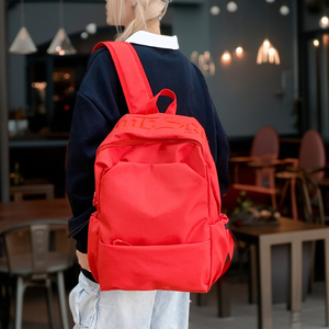 Nouveau Sac à Dos Unisexe en Polyester et Nylon pour Collégiens et Lycéens, Grande Capacité, Design Courbé Haut de Gamme, Tendance, Imperméable et Léger - Product Image 2