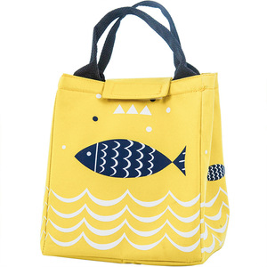Lunch Bag Portable Insulated Waterproof Cute Fish Design Bento Bag Multipurpose - Product Image 5