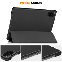 Housse intelligente en cuir PU pour Honor Pad 9 12.1 pouces avec matériau PC