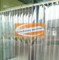 Machine de découpe et de poinçonnage pour rideaux à bande transparente en PVC, de rouleaux de rideaux de porte en feuilles