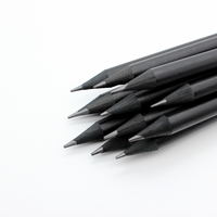 Fournitures scolaires promotionnelles économiques, crayons en bois noir HB de qualité professionnelle avec gomme