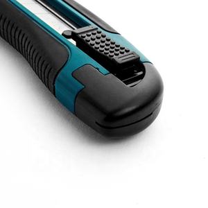 Couteau en papier ABS + TPR, lame utilitaires de 18mm, avec manche, approvisionnement d'usine, pièces - Product Image 5