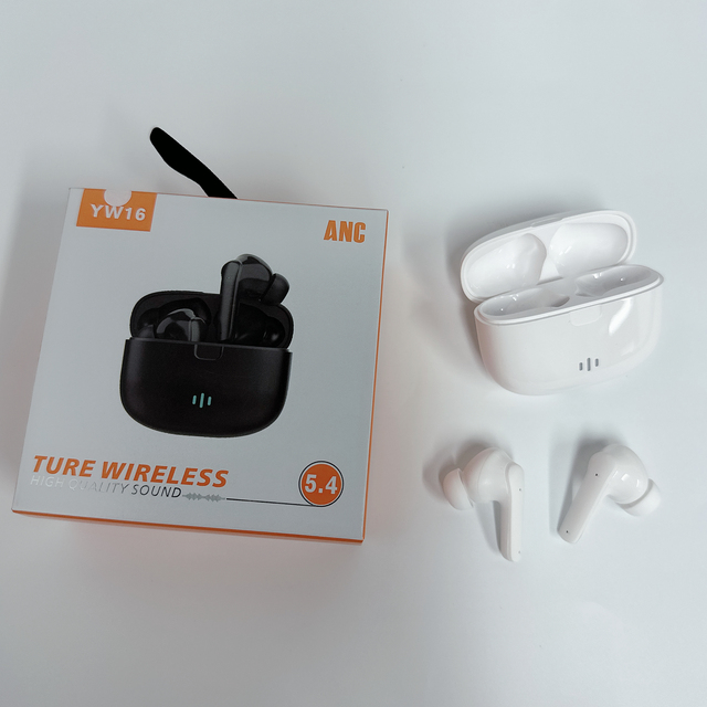 Earbuds YW16 Wireless Earphones ANC Headphone TWS in Ear Earbuds Headsets With Charging Case Anc Earphone