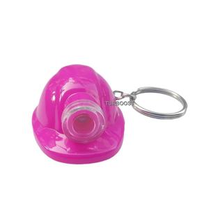 Casco de <span class=keywords><strong>bombero</strong></span> 3D personalizado, <span class=keywords><strong>llavero</strong></span> de luz LED con logotipo, accesorio para bolsa de casco de seguridad - Product Image 6