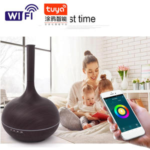 เครื่องกระจายกลิ่นอโรมาอัจฉริยะ Tuya พร้อมไฟ LED และการควบคุมผ่านแอปพลิเคชันสำหรับใช้ในบ้าน ความจุน้อยกว่า 1 ลิตร - Product Image 3