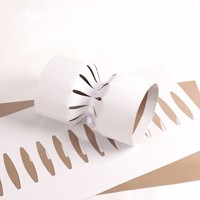 Caja de Papel para Flores en Forma de Cilindro, Personalizada, Recubierta de Cartulina Impermeable de 350 g/m², Reciclable, de Alta Calidad, Venta al Por Mayor de Fábrica