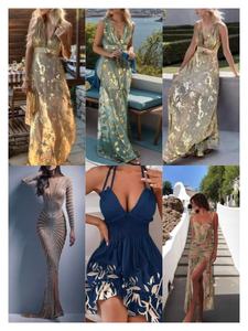 Abito con stampa retrò di seconda mano a basso prezzo all'ingrosso alla moda, nuovo stile, Mix-and-match, molto richiesto e <span class=keywords><strong>ora</strong></span> disponibile - Product Image 5