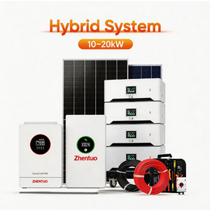 Kit Completo de Sistema Solar Fuera de la Red para el Hogar de 10kW-40kW con Controlador MPPT, Batería de Iones de Litio, Onda Sinusoidal Pura - Product Image 3