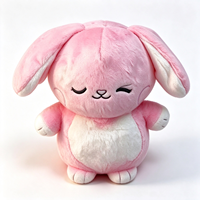 Stylo Magique Lumineux pour Dessiner dans le Noir, Jouet en Peluche LED Activé par Stylo, Renard, Lapin, Pingouin, Ours, Cadeau DIY pour Enfants, Peluche pour le Sommeil