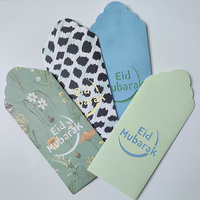 Personnalisé 2025 nouveau Eid Ramadan cadeau argent portefeuille emballage Eid Mubarak musulman argent paquet espèces papier enveloppes