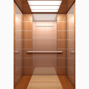 Ascenseur de luxe à faible bruit, personnalisé pour passagers, résidentiel et commercial, pour maisons, immeubles de bureaux, avec sol en granit - Product Image 5