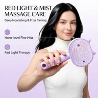 Brosse de massage vibrante pour le cuir chevelu, vaporisateur capillaire, applicateur d'huile capillaire, peigne de massage pour les soins des cheveux