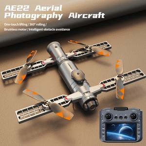 NOUVEAU Drone AE22 pliable avec écran de contrôle 4,3 pouces, caméra double 4K HD professionnelle, évitement d'obstacles, jouet drone - Product Image 2