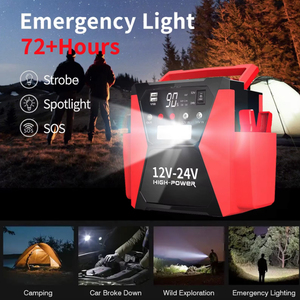 Booster de batterie d'urgence 4000A pour moteurs 8L 42000mAh avec PD USB-C - Product Image 2