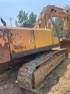 Excavadora de movimiento de tierras usada de baja hora Hyundai 305LC-7 Hyundai Pintura original 305LC 305LC-9 Excavadoras hidráulicas usadas - Product Image 3