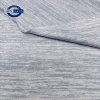 Tissu jersey tricoté en nylon et PE mélangé, toucher rafraîchissant, pour matelas, taies d'oreiller et draps de literie d'été