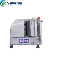 Commerciële elektrische groente- en fruitpulper, -hakselaar en -snijmachine voor puree en groentesnijding