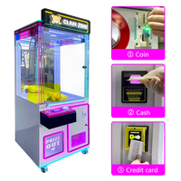 Machine à griffes personnalisée pour la création de jeux d'arcade, avec conception gratuite, fonctionnant à monnayeur, mini machine à griffes pour jouets en peluche