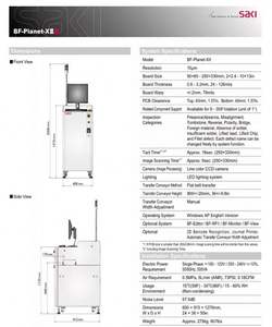 Máquina AOI SAKI BF-PLANET-X de Alta Precisión y Bajo Costo para SMT - Product Image 2
