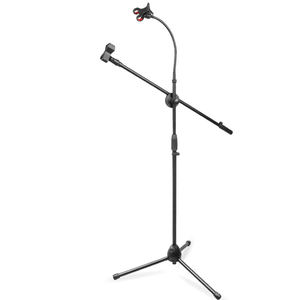 Biner <span class=keywords><strong>H2</strong></span> Chân Đế Ba Chân Ổn Định Chuyên Nghiệp Chân Đế Micro Chân Đế Điện Thoại Di Động Để Phát Trực Tiếp - Product Image 1