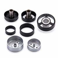 Boîtier de moteur de drone en aluminium, pièces estampées, boîtier de moteur usiné CNC pour drone sans balais, OEM ODM, logo personnalisé, CE RoHS IATF16949