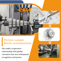 Vente de liquidation B2B, expédition rapide, pièces de tournage et de fraisage CNC en acier inoxydable personnalisées de précision, service de perçage par électroérosion à fil