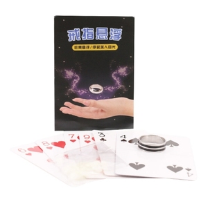 Anillo Flotante Mágico para Trucos de <span class=keywords><strong>Magia</strong></span>, Efecto Flotante Invisible, Mago, Primer Plano, Ilusiones Callejeras, Truco Prop, Mentalismo Divertido - Product Image 4