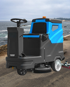 Industrial Ride Cordless High Efficiency <b>Floor</b> Washing <b>Machine</b> Sweeper - Product Image 4