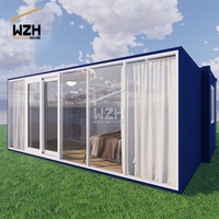 Maison minuscule préfabriquée modulaire mobile se pliante petite maison de conteneur avec l'appui technique visuel