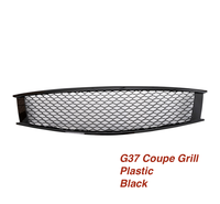 Grille de calandre MRD G37 pour Infiniti G37 Coupé G37 Sedan 2008-2013 Grille en plastique G37 2DR 4DR Look carbone noir