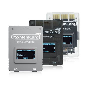 Bitfunx Psxmemcard Gen2 - Store PS1 & PS2 Saves Efficiently