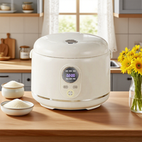 Cuiseur à riz multifonctionnel intelligent à écran tactile de haute qualité Cuiseur à riz à double pot