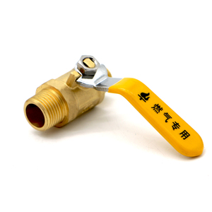 Válvula de <span class=keywords><strong>Bola</strong></span> para Gas 1/2*3/4, Manguera de Gas Flexible Comercial, Válvula para Tubería - Product Image 5