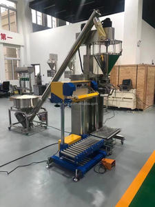 Machine d'ensachage verticale à vis sans fin pour poudres sèches (farine, produits chimiques, thé, détergent) de 500g à 50kg, contrôlée par PLC et entraînée par un moteur - Product Image 5